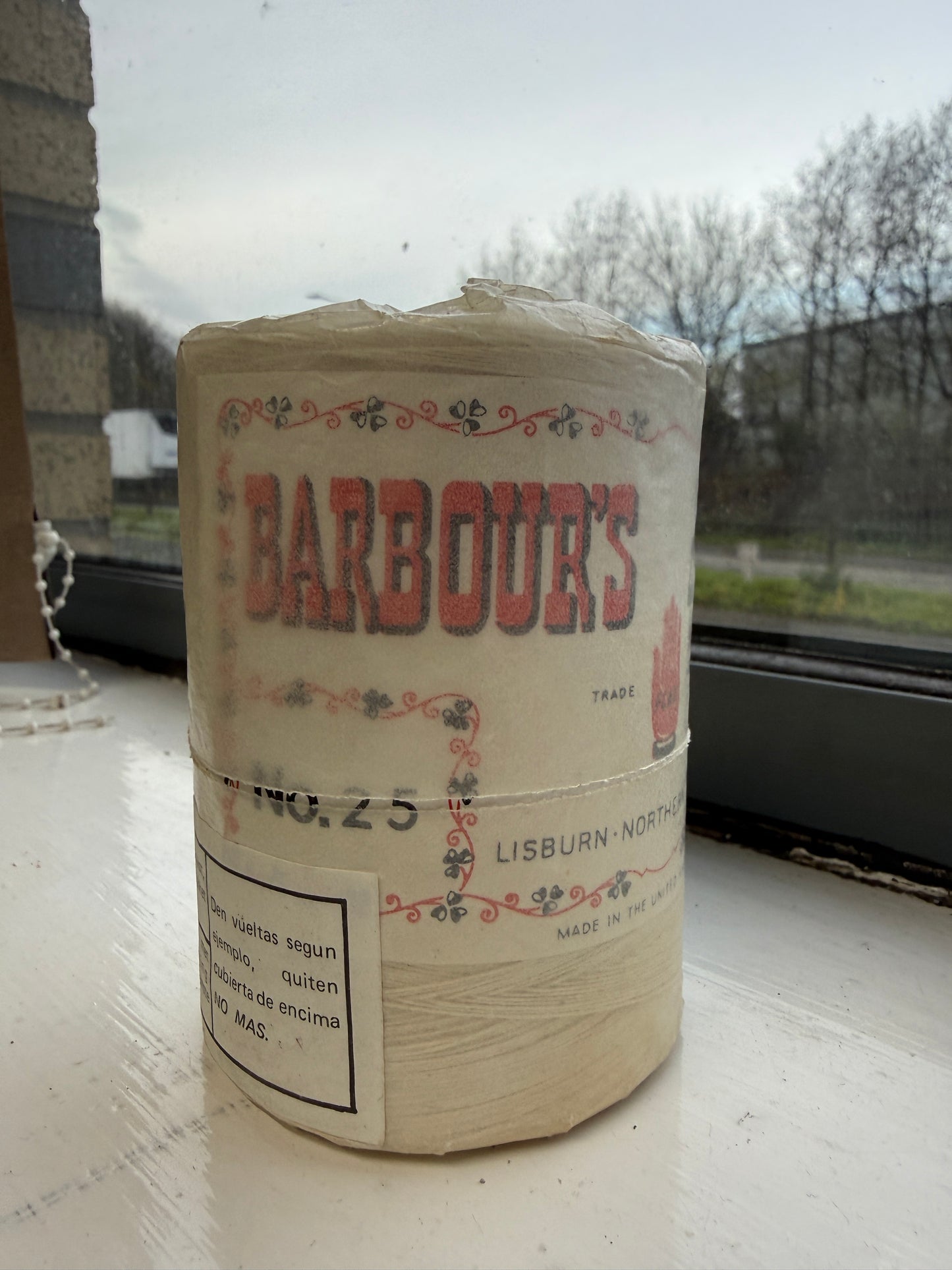 25/2 Barbour Thread