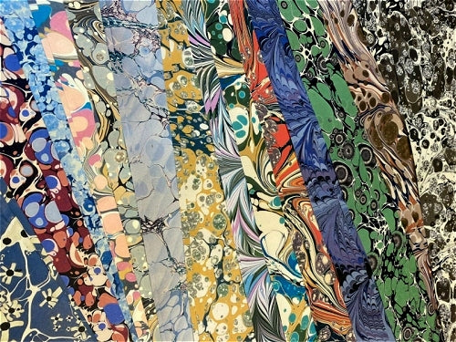 Jemma Lewis Printed Marble Paper