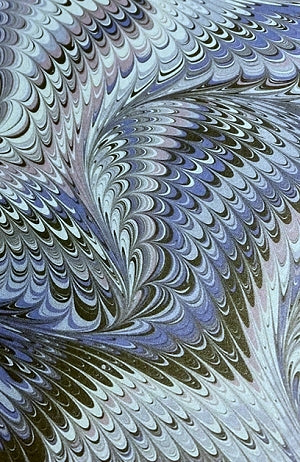 Jemma Lewis Printed Marble Paper