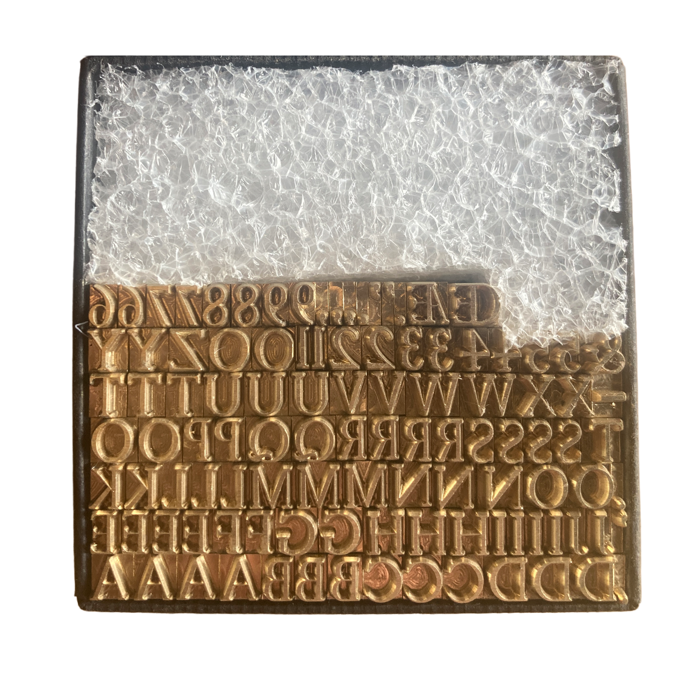 14pt Edinburgh Brass Type + Q&S