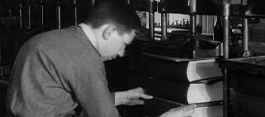 Trade Bindery in Denmark, circa 1916