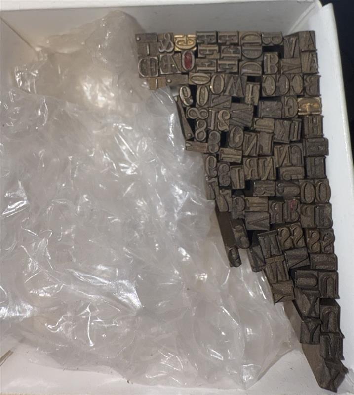 Brass Type - 10pt Edinburgh