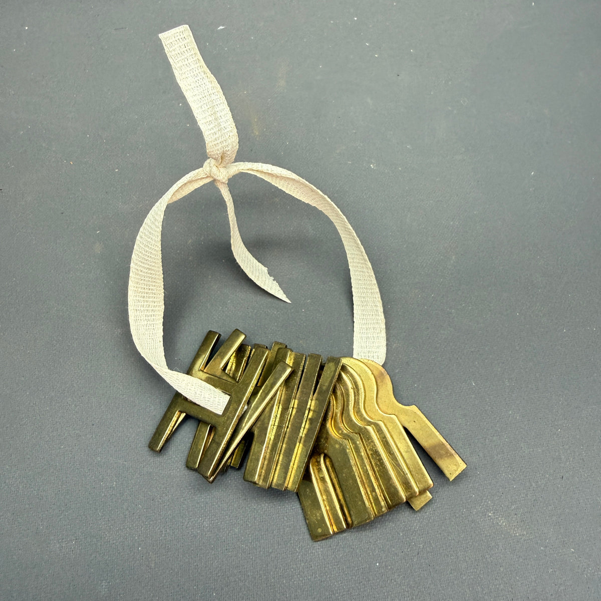 Second Hand Brass Sewing Keys