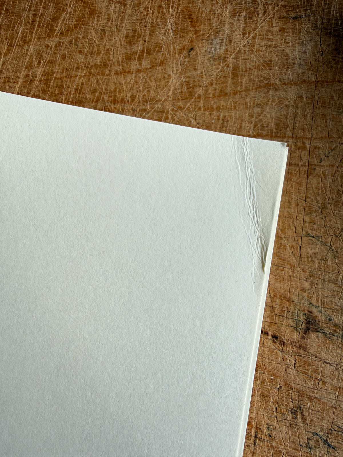 Damaged Studio 80 Cream Album Block