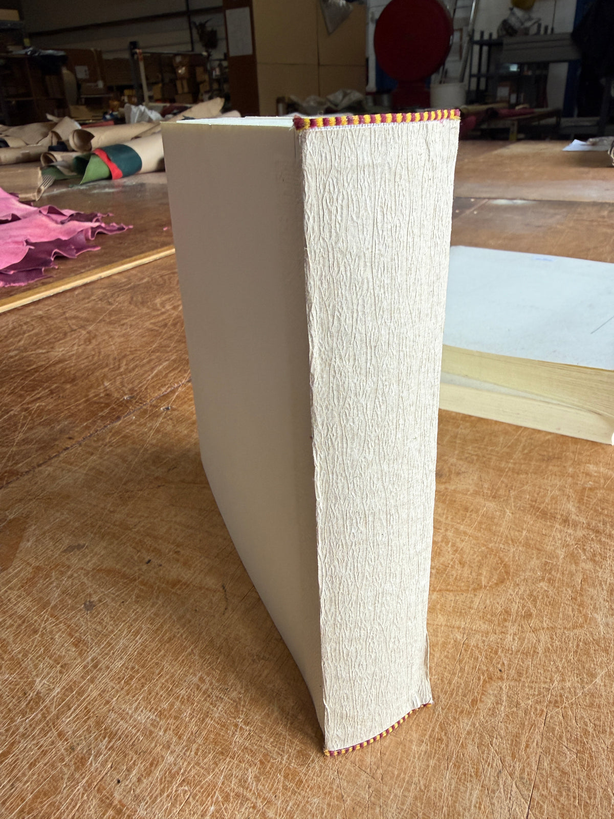 Damaged Studio 80 Cream Album Block