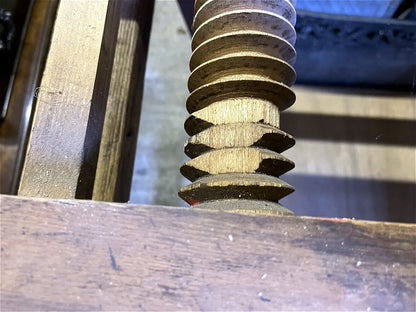 Tub and Laying Press on Wheels