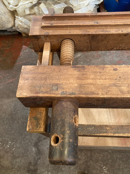 Tub and Laying Press on Wheels