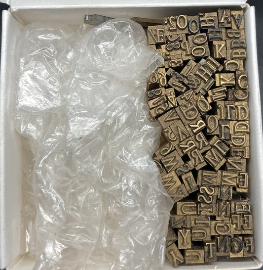 Brass Type - 12pt Times Roman