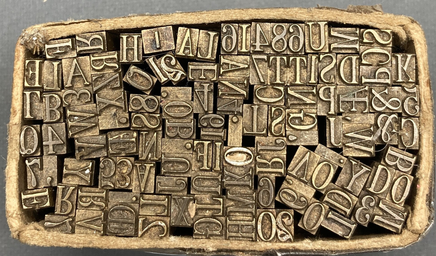 Brass Type - 12.5pt Edinburgh