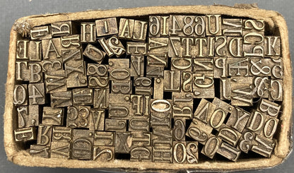 Brass Type - 12.5pt Edinburgh