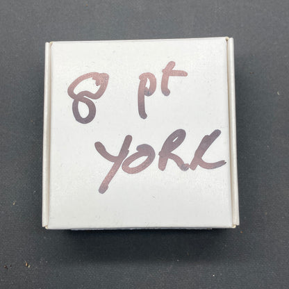 Brass Type - 8pt York
