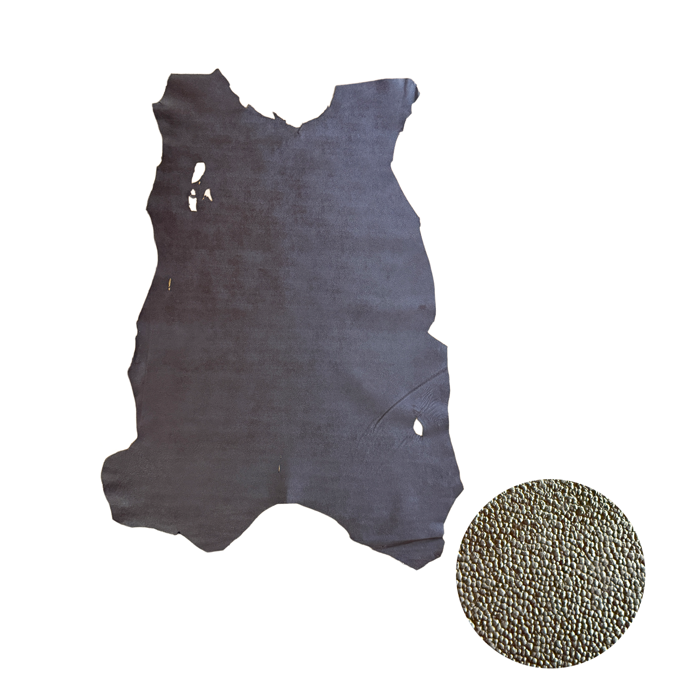 Embossed Pig Skin - Brown