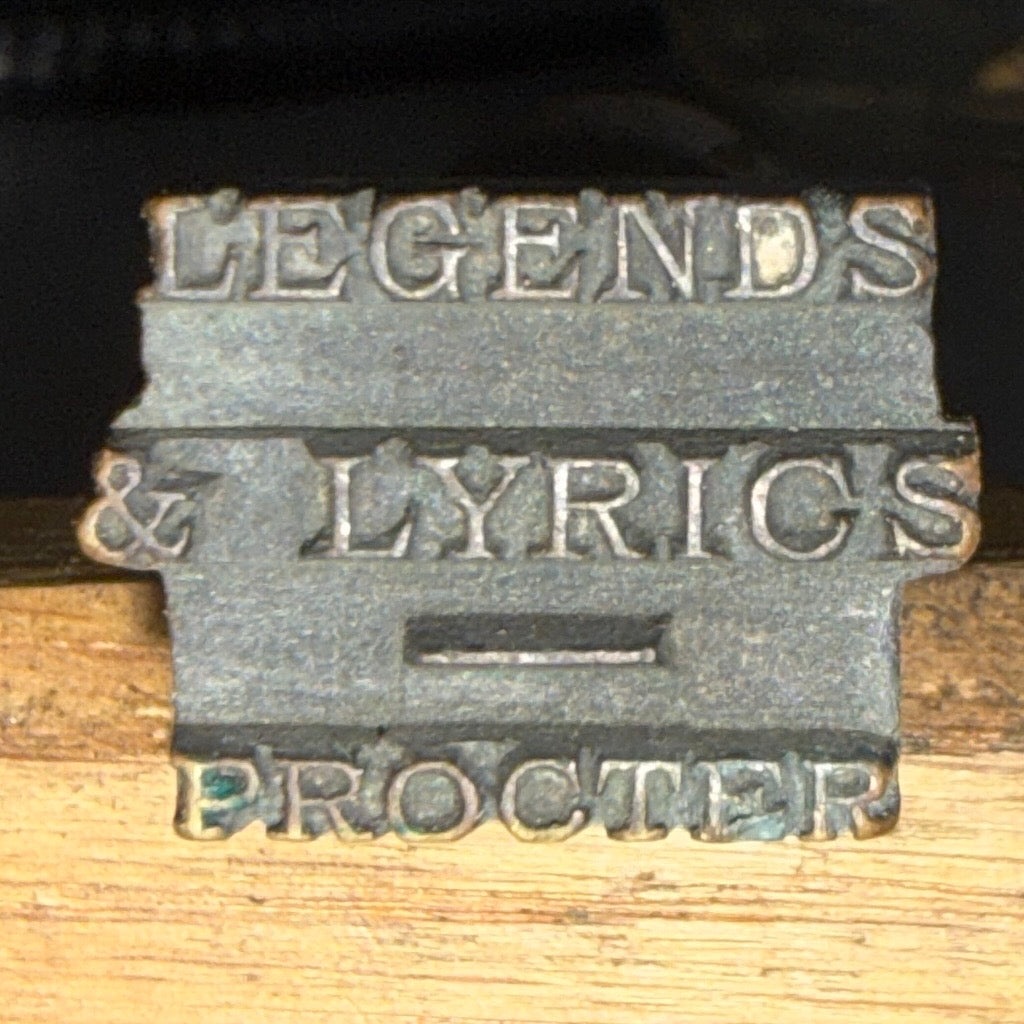 Legends & Lyrics - Procter
