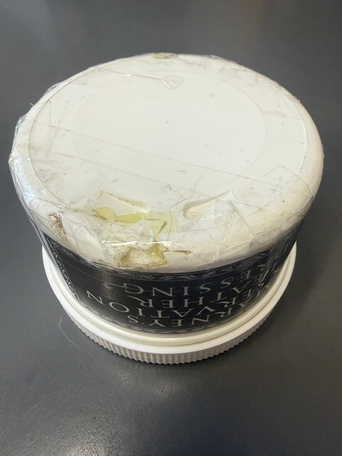 Damaged Marney's Leather Dressing