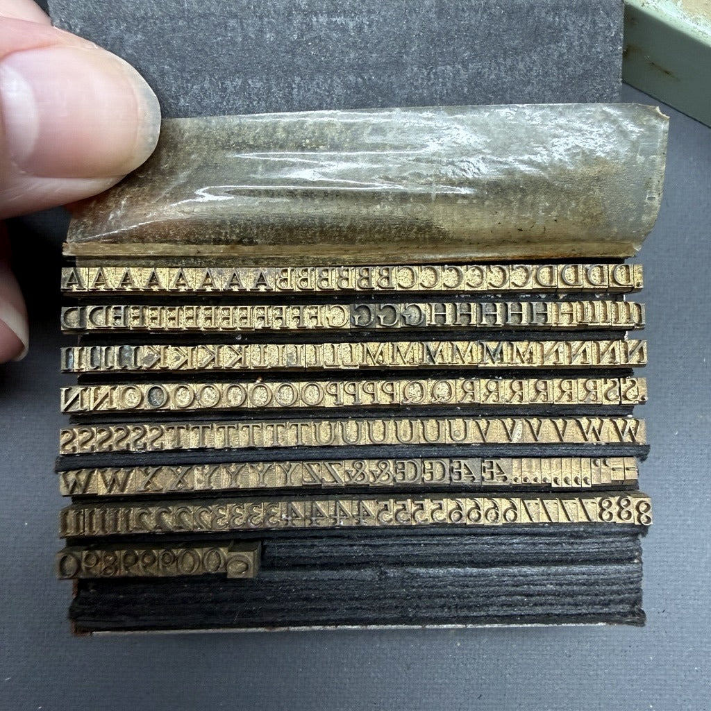 Brass Type - 7pt York