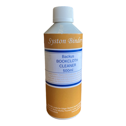 Backus Bookcloth Cleaner - 500ml bottle