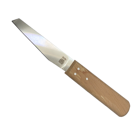 Clip-Point Knife - Beech Handle