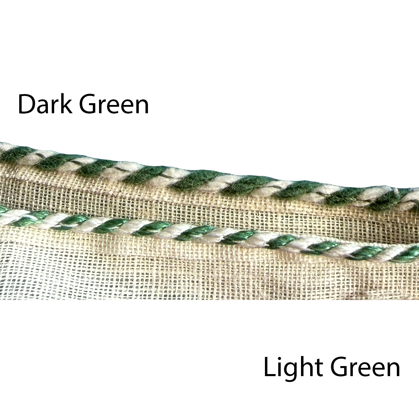 Vintage Corded Headbands - Dark Green