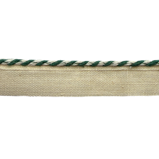 Vintage Corded Headbands - Dark Green